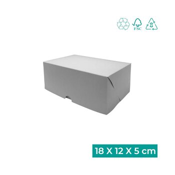 Caixa de Papel Retangular 05X12X18 - 50 unidades